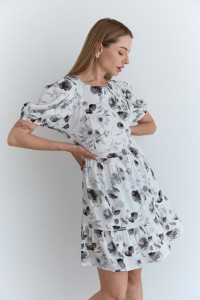 Платье 6694 Светло-серый