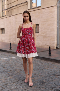 Платье 6676 Красный