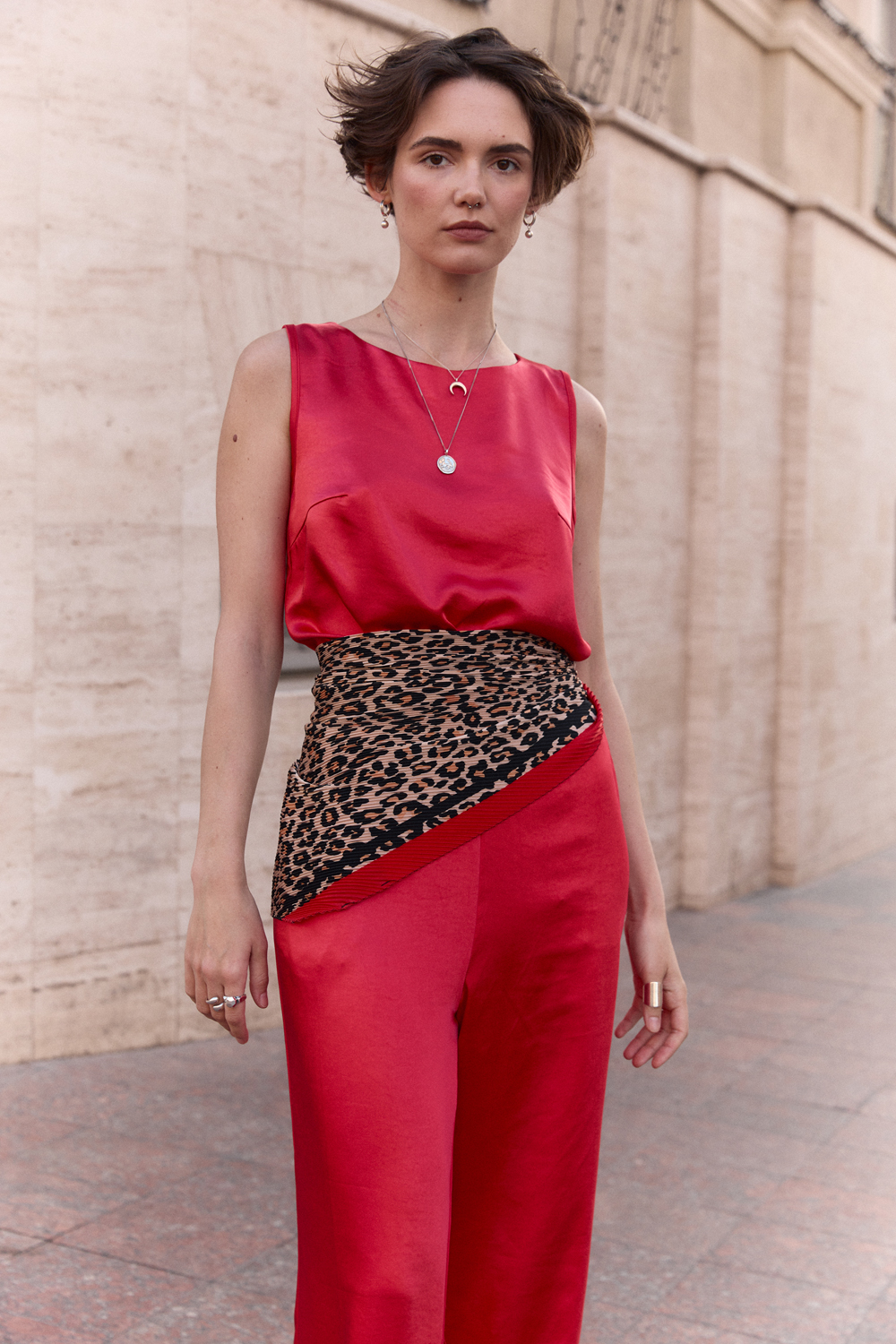 Костюм 6696 Красный