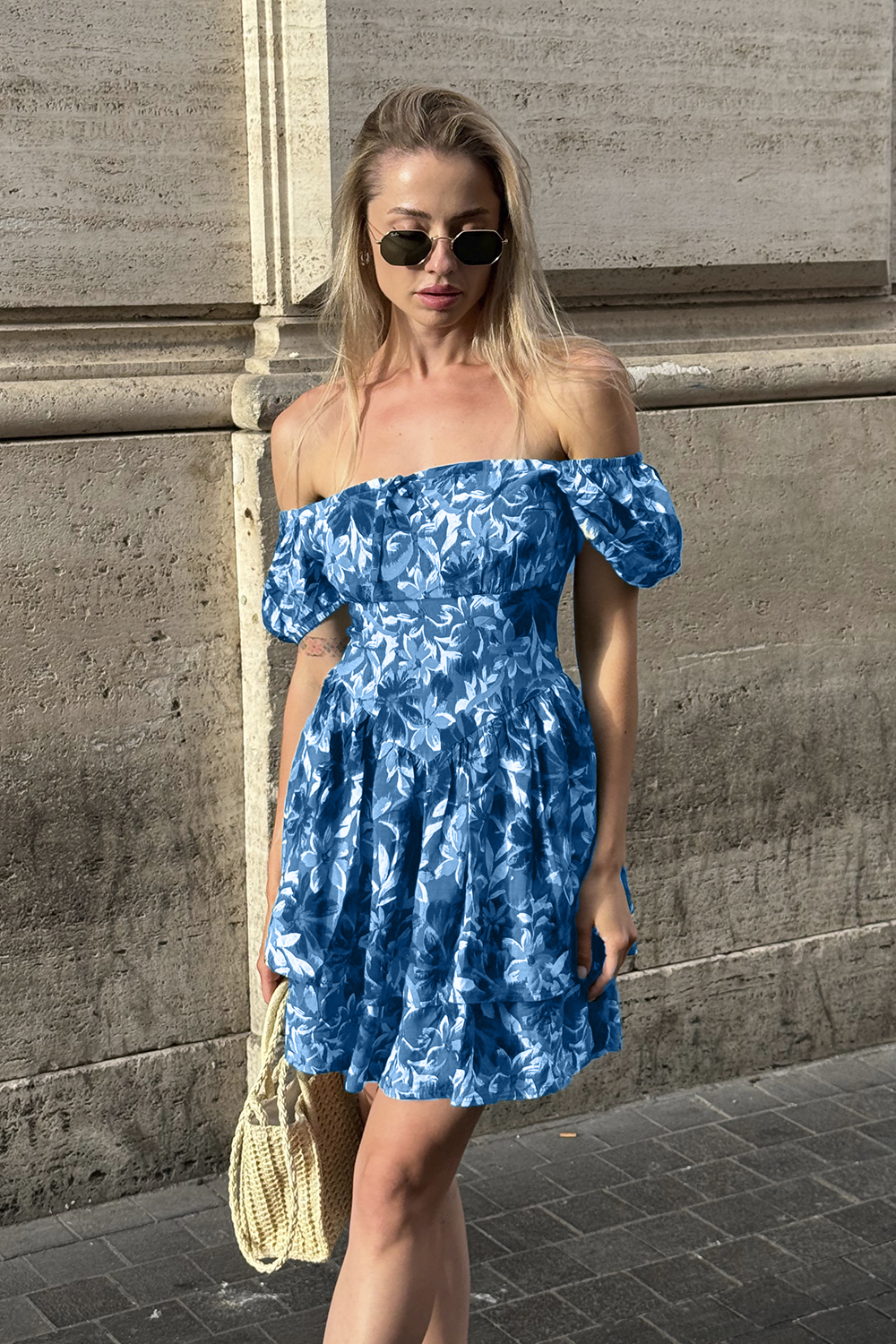 Платье 6697 Синий