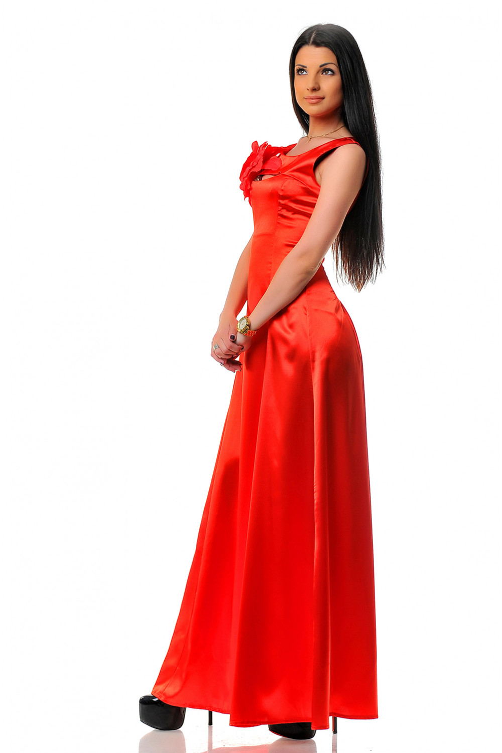 Платье 5059 Красный Красный