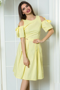 Платье 5276 Желтый Желтый