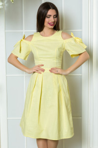 Платье 5276 Желтый Желтый