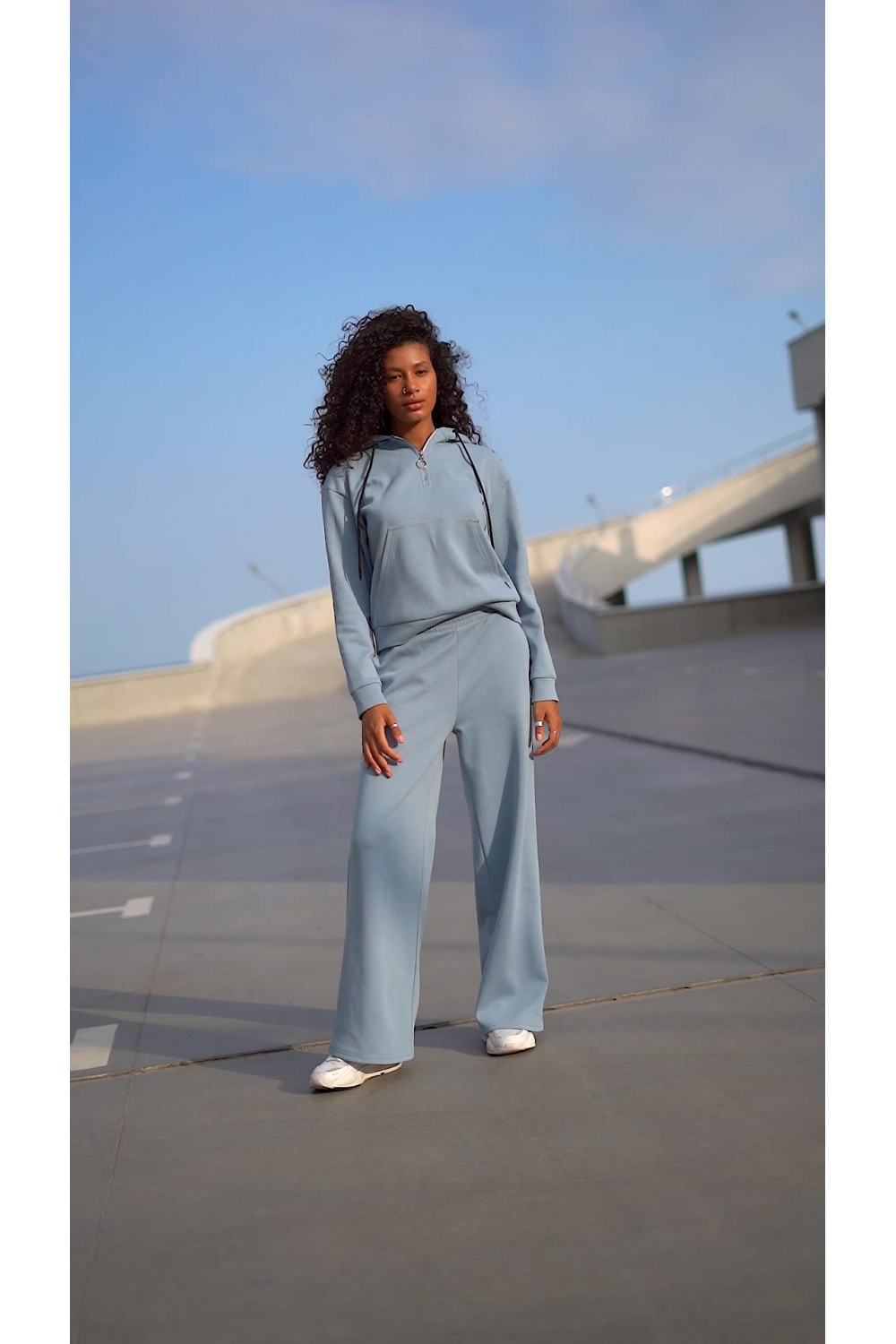 Свитшот 6130 Серо-голубой