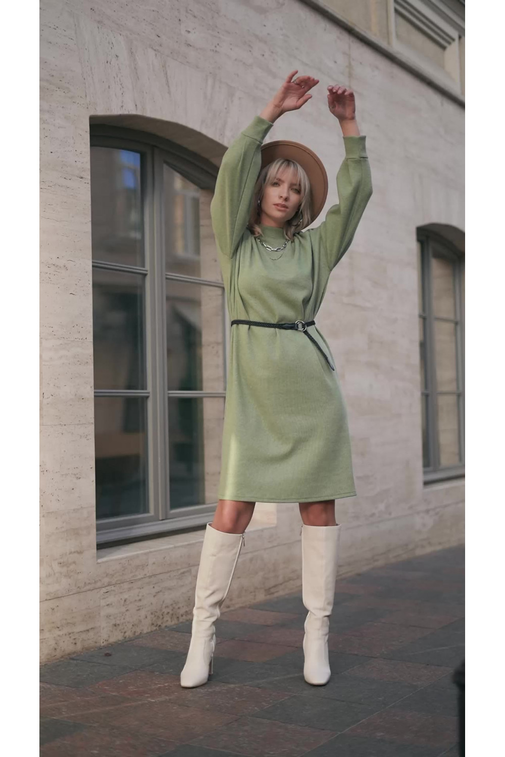 Платье 6141 Зеленая мята