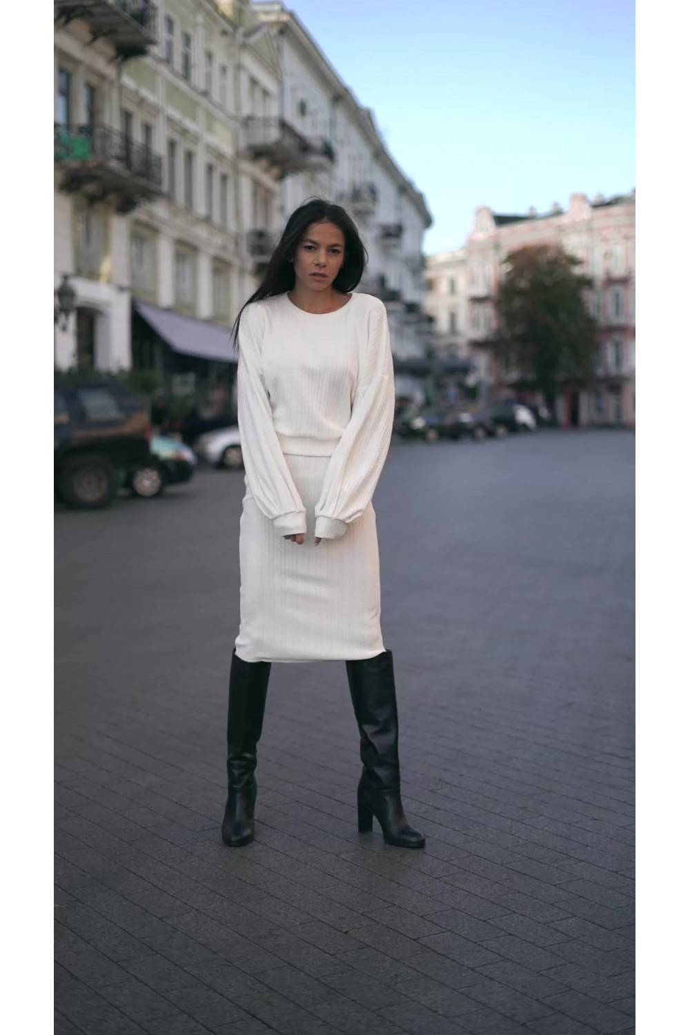 Свитшот 6149 Молочный