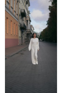 Брюки 6150 Молочный