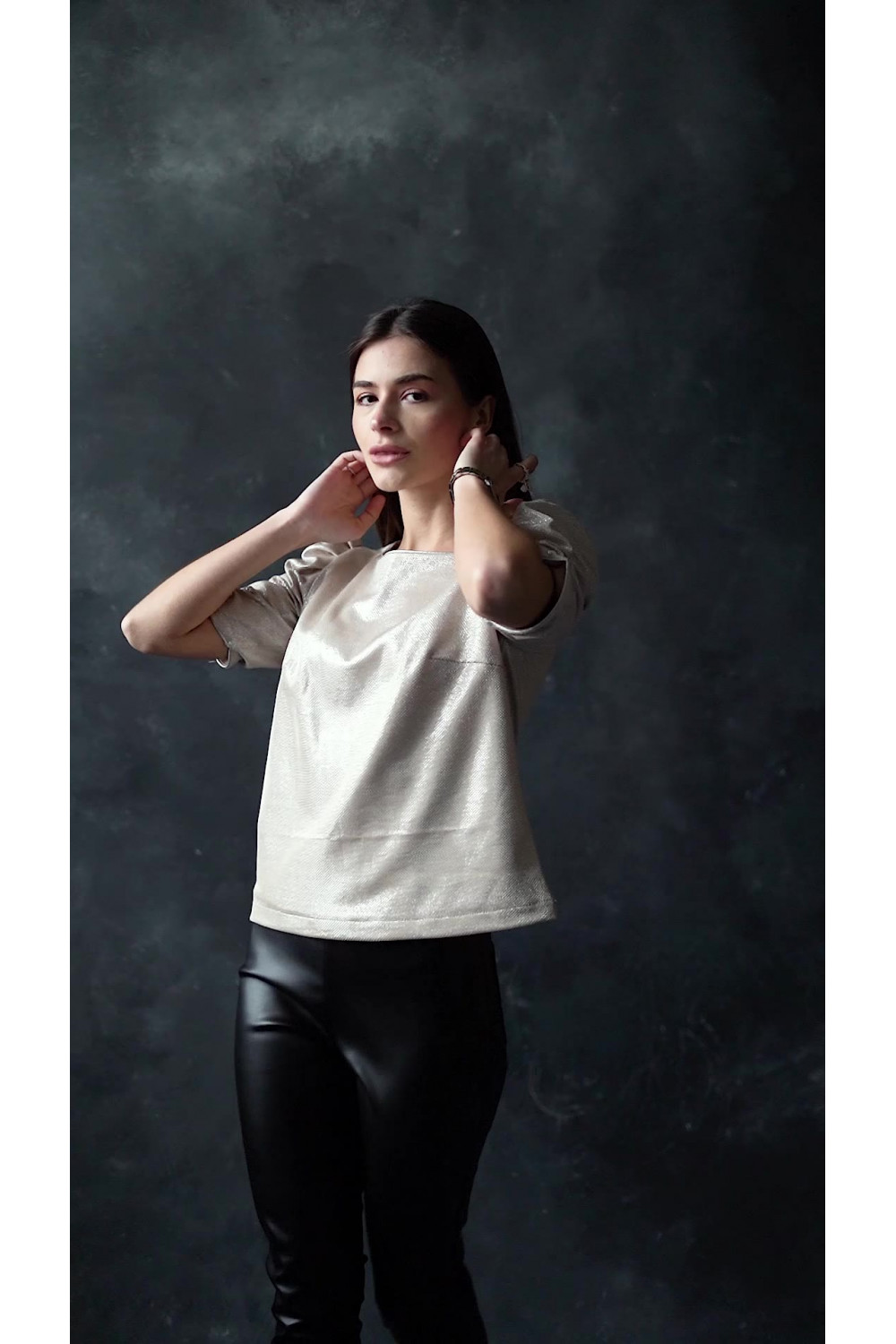 Блуза 6345 Золотой