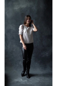 Блуза 6345 Пудра