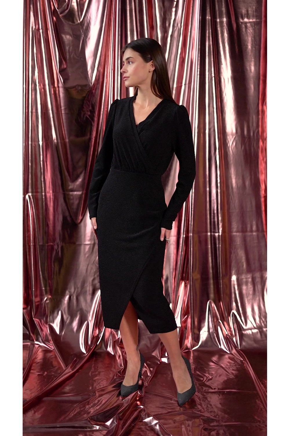 Платье 6347 Черный