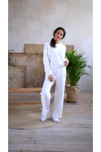 Штаны 6003 Молочный