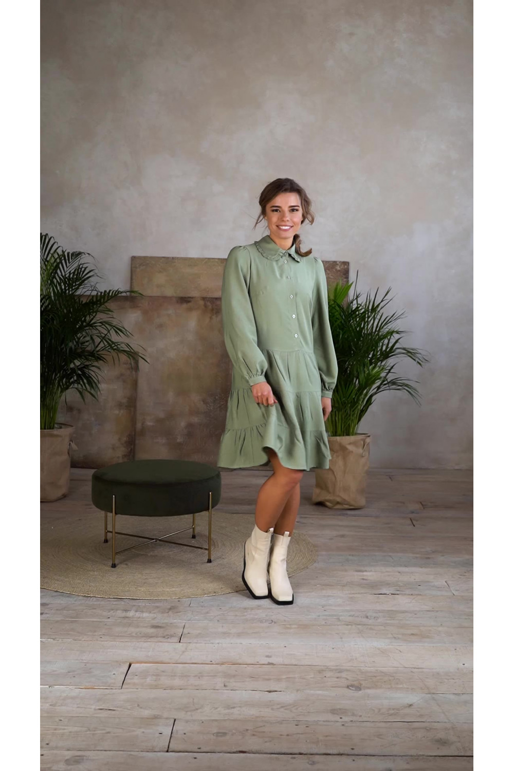 Платье 6012 Фисташковый