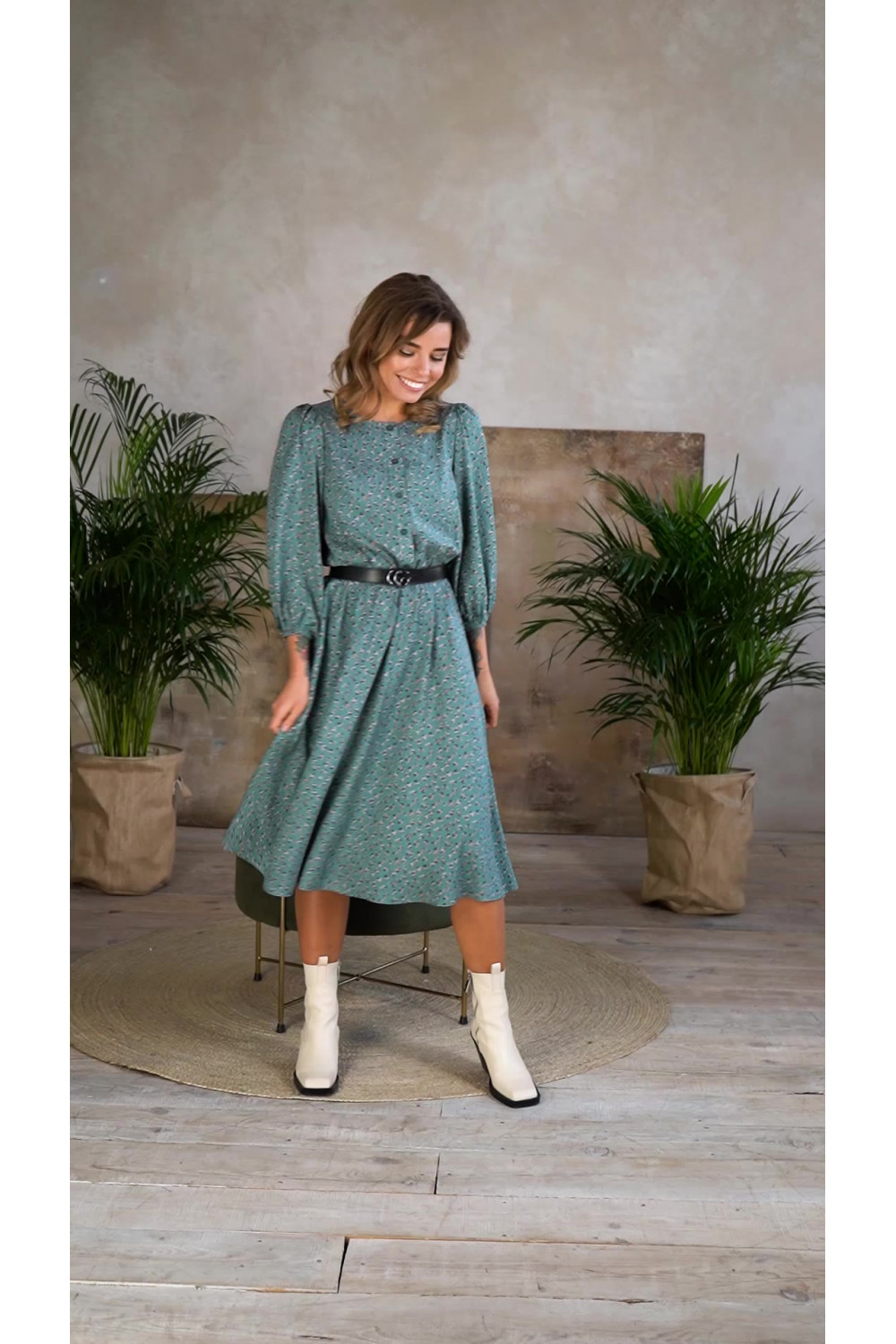 Платье 6020 Изумрудный