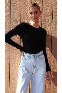 Лонгслив 6702 Черный