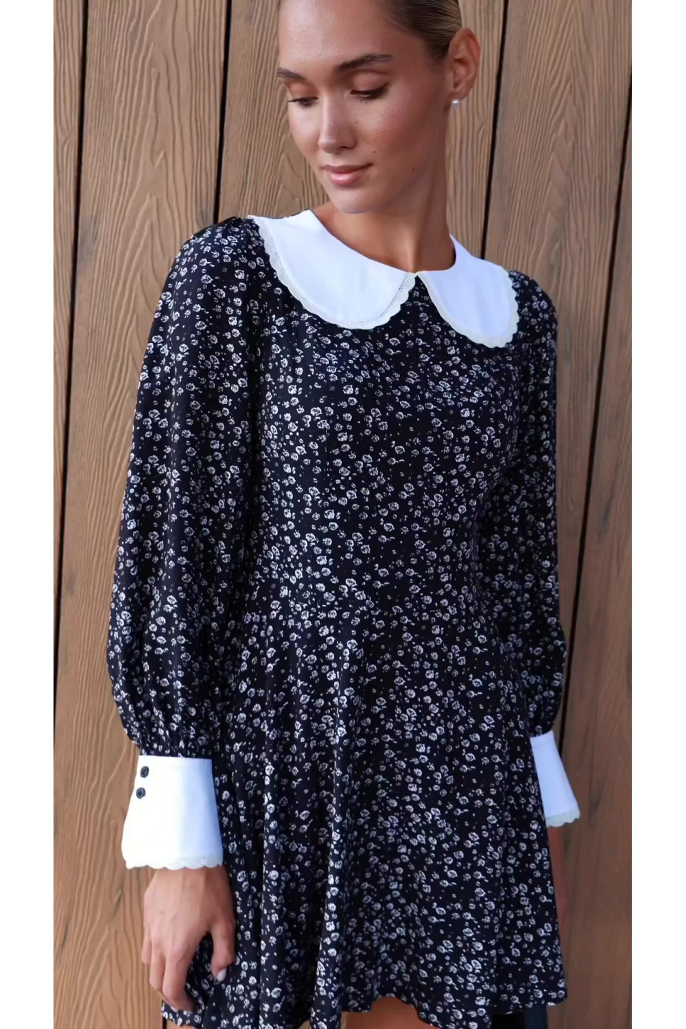 Платье 6708 Черный