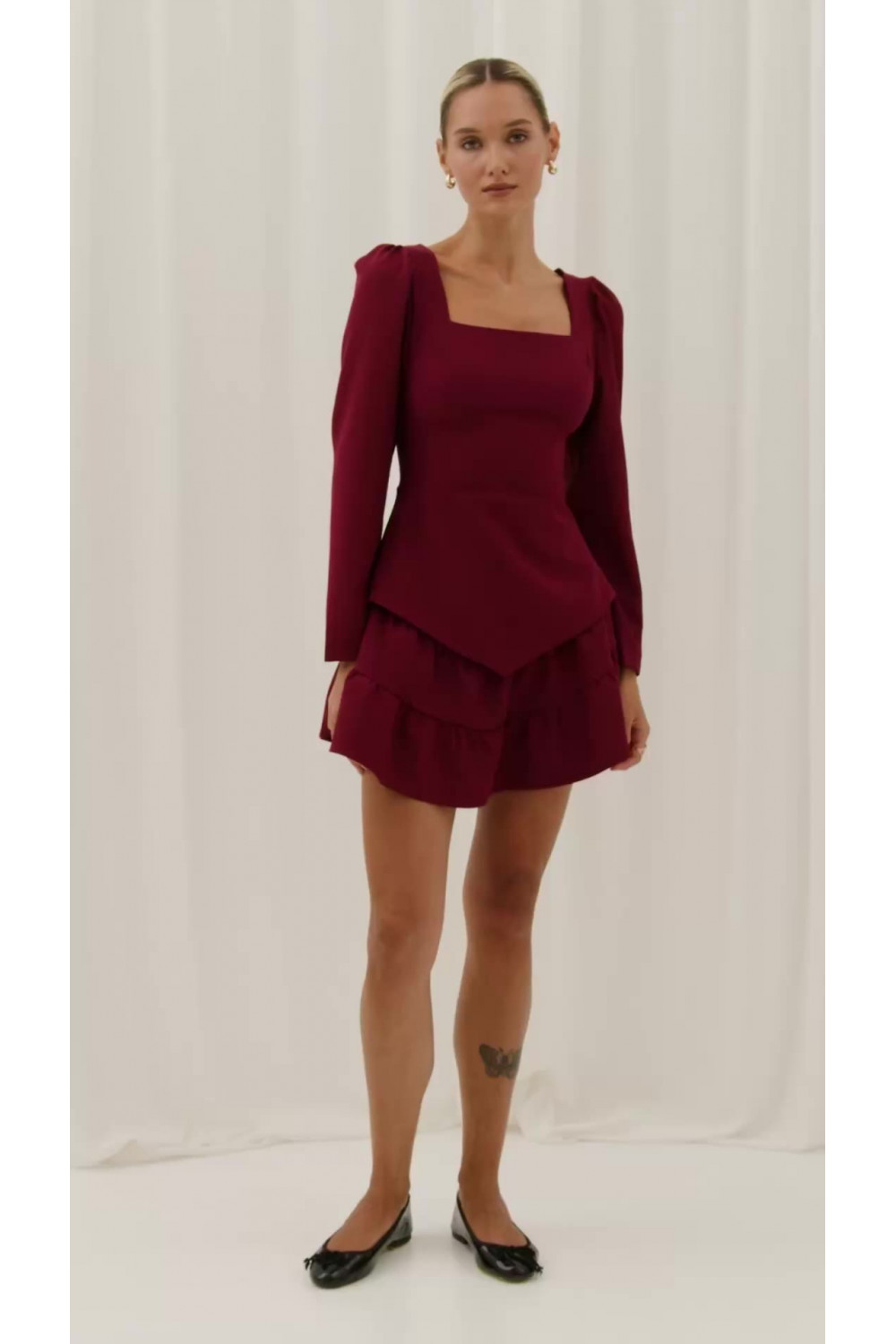 Топ 6705 Бордовый