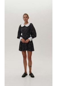 Платье 6708 Темно-синий