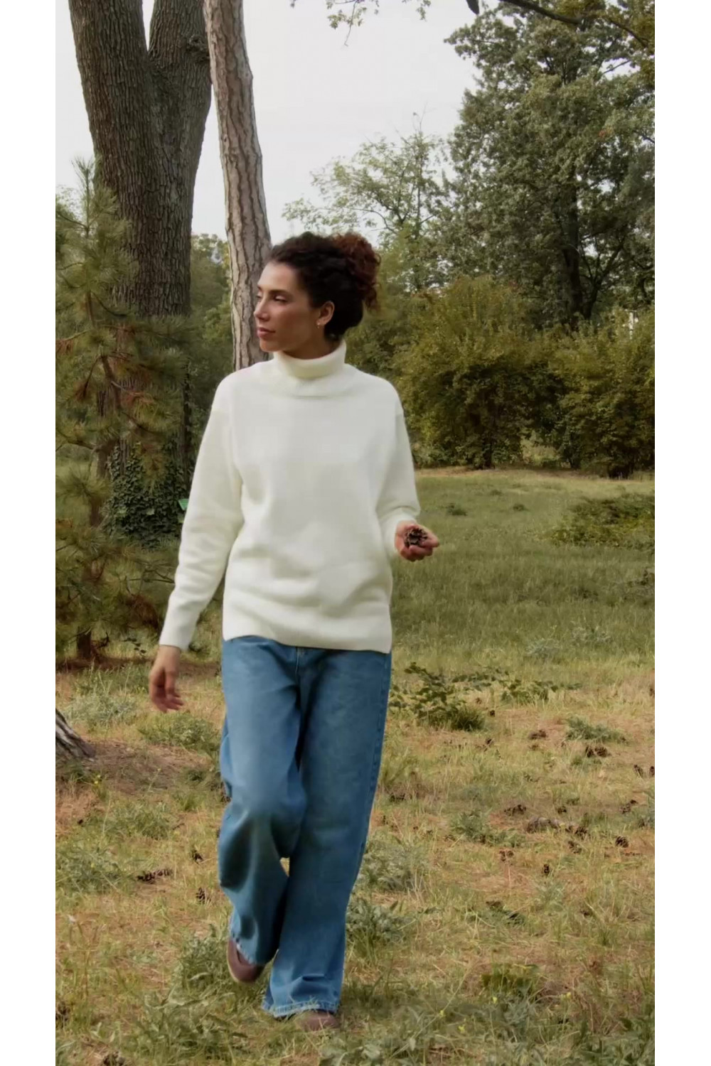 Свитер 4108 Молочный