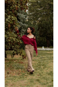 Брюки 6729 Бежевый