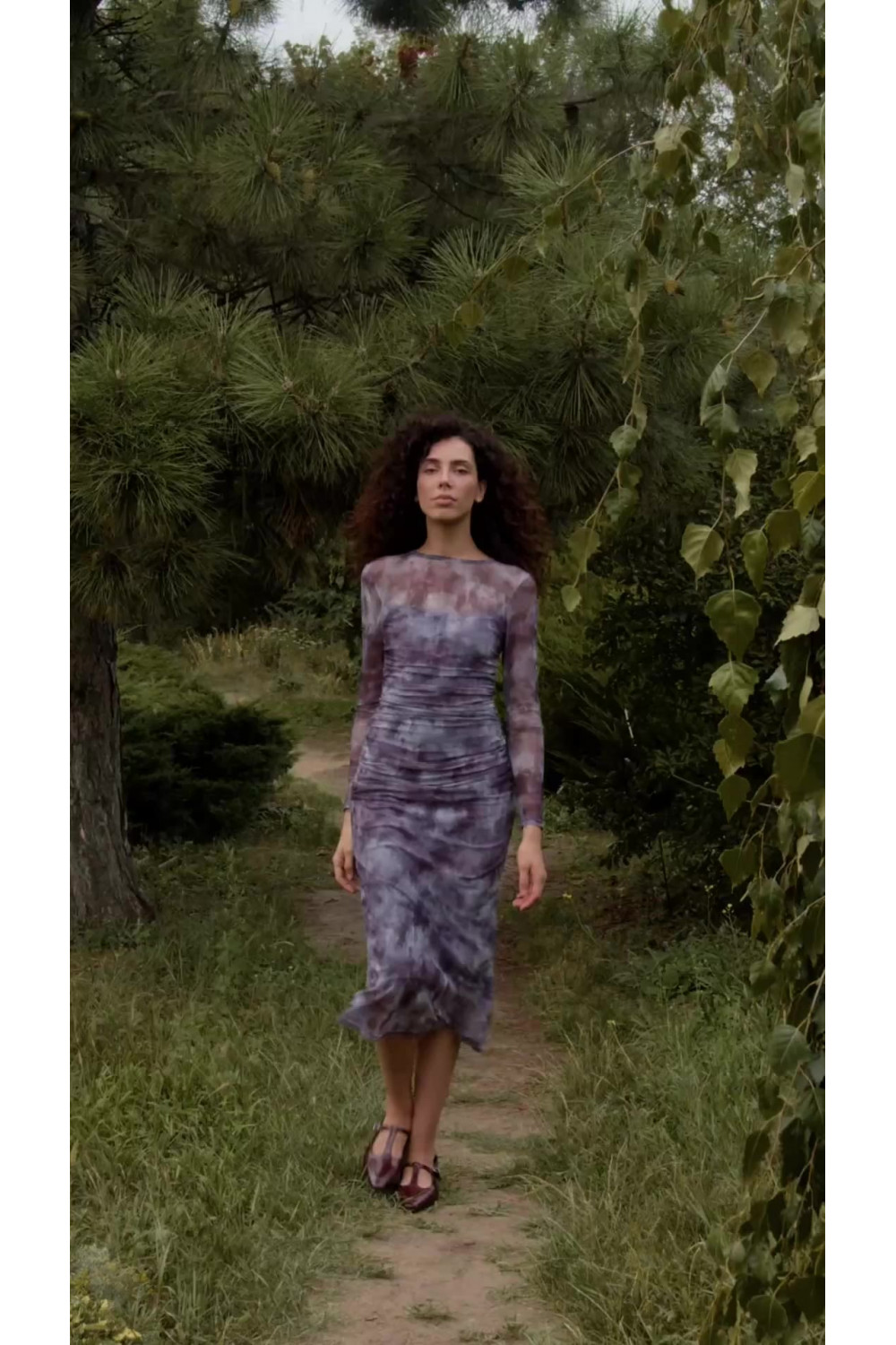 Платье 6734 Серый