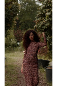 Платье 6734 Бежевый