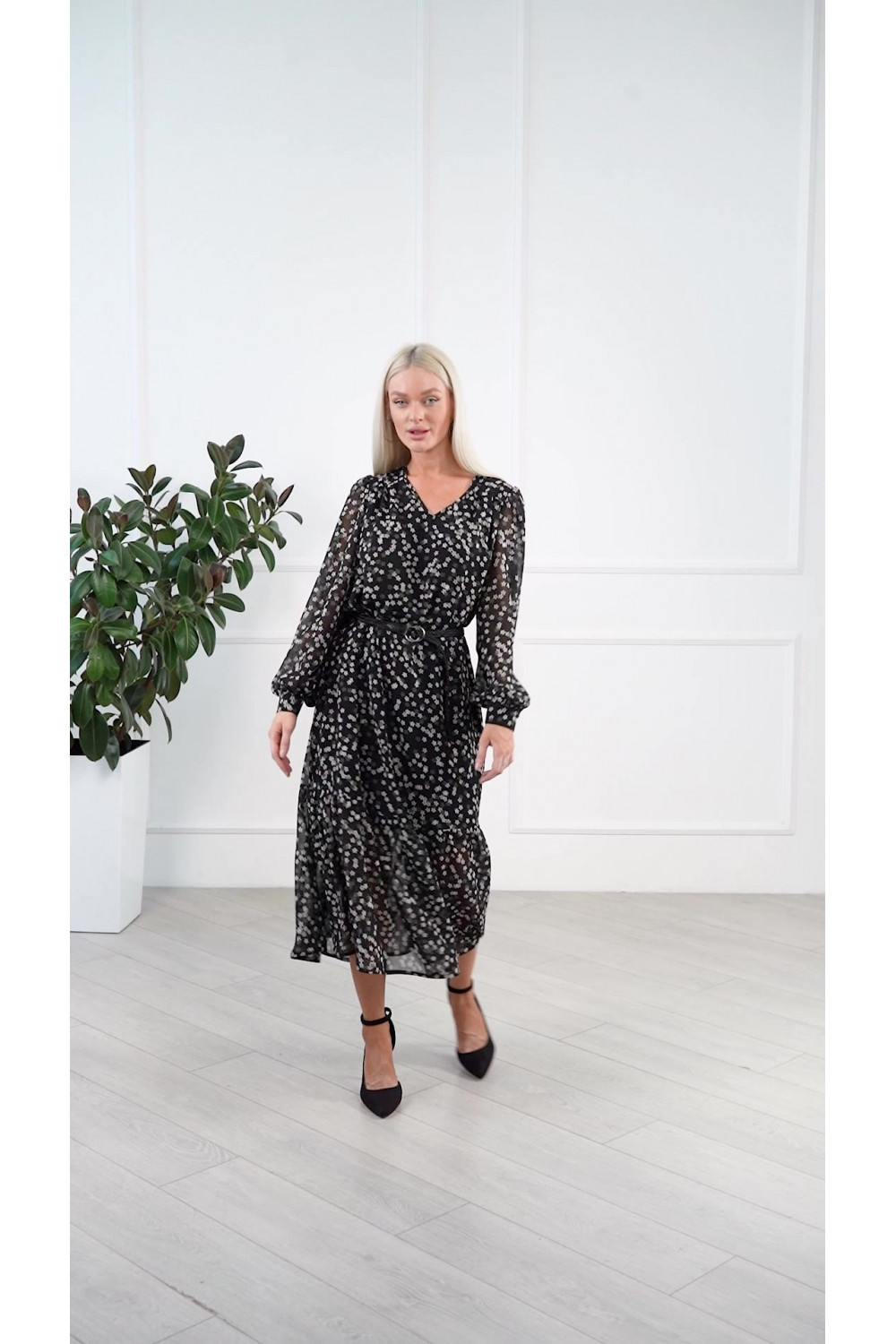 Платье 6115 Черный