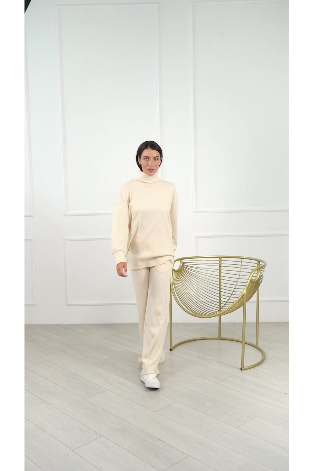 Костюм 6305 Кремовый