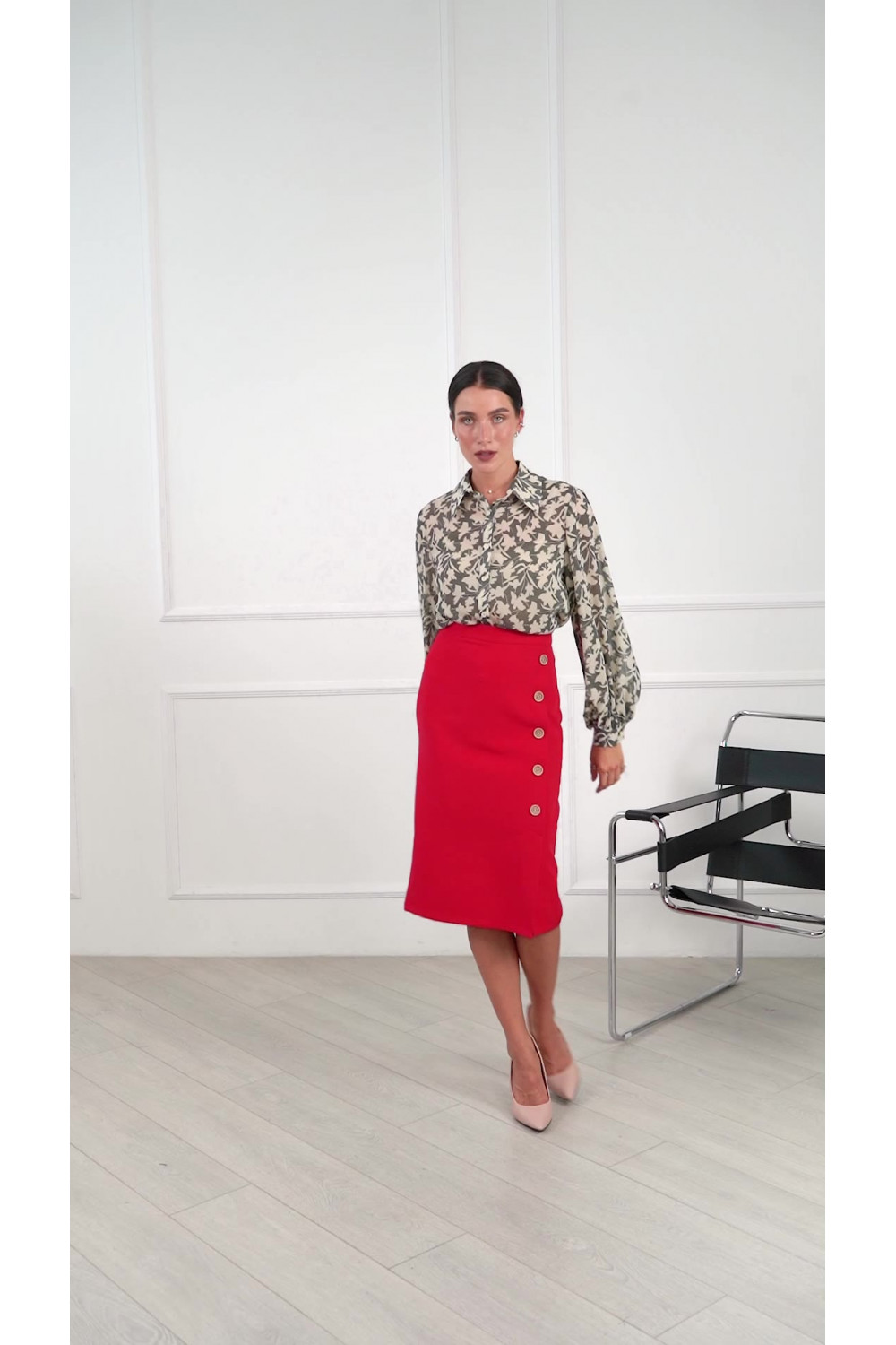 Юбка 6320 Красный