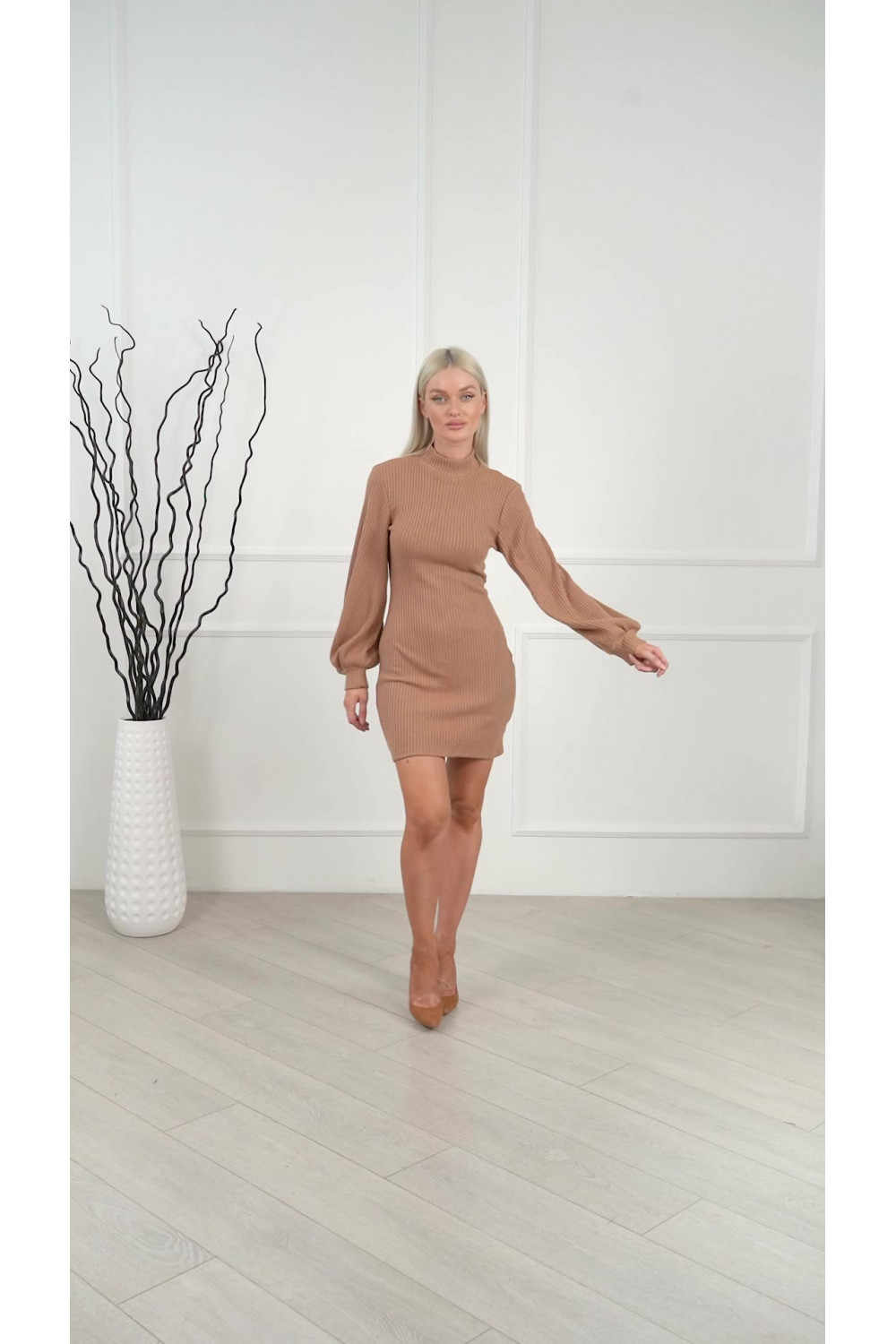 Платье 6326 Бежевый