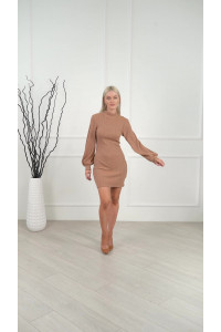 Платье 6326 Бежевый