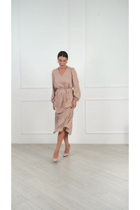 Платье 6328 Бежевый