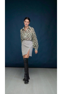 Юбка 6334 Серый