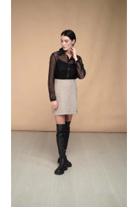 Юбка 6334 Бежевый