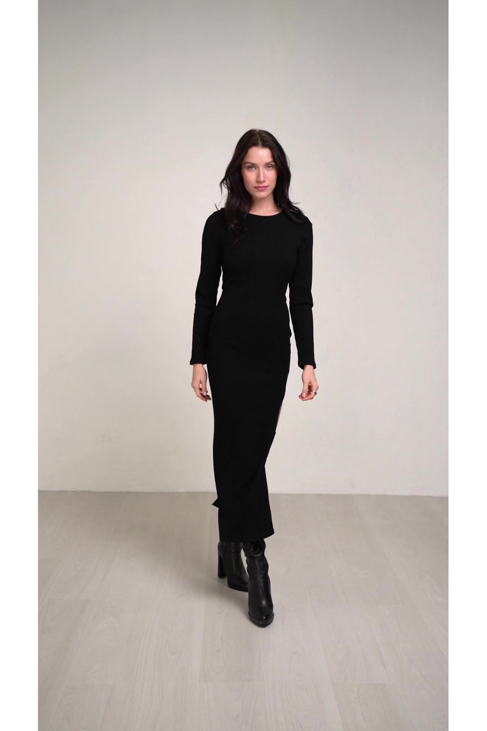 Платье 6402 Черный