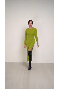 Платье 6402 Оливковый