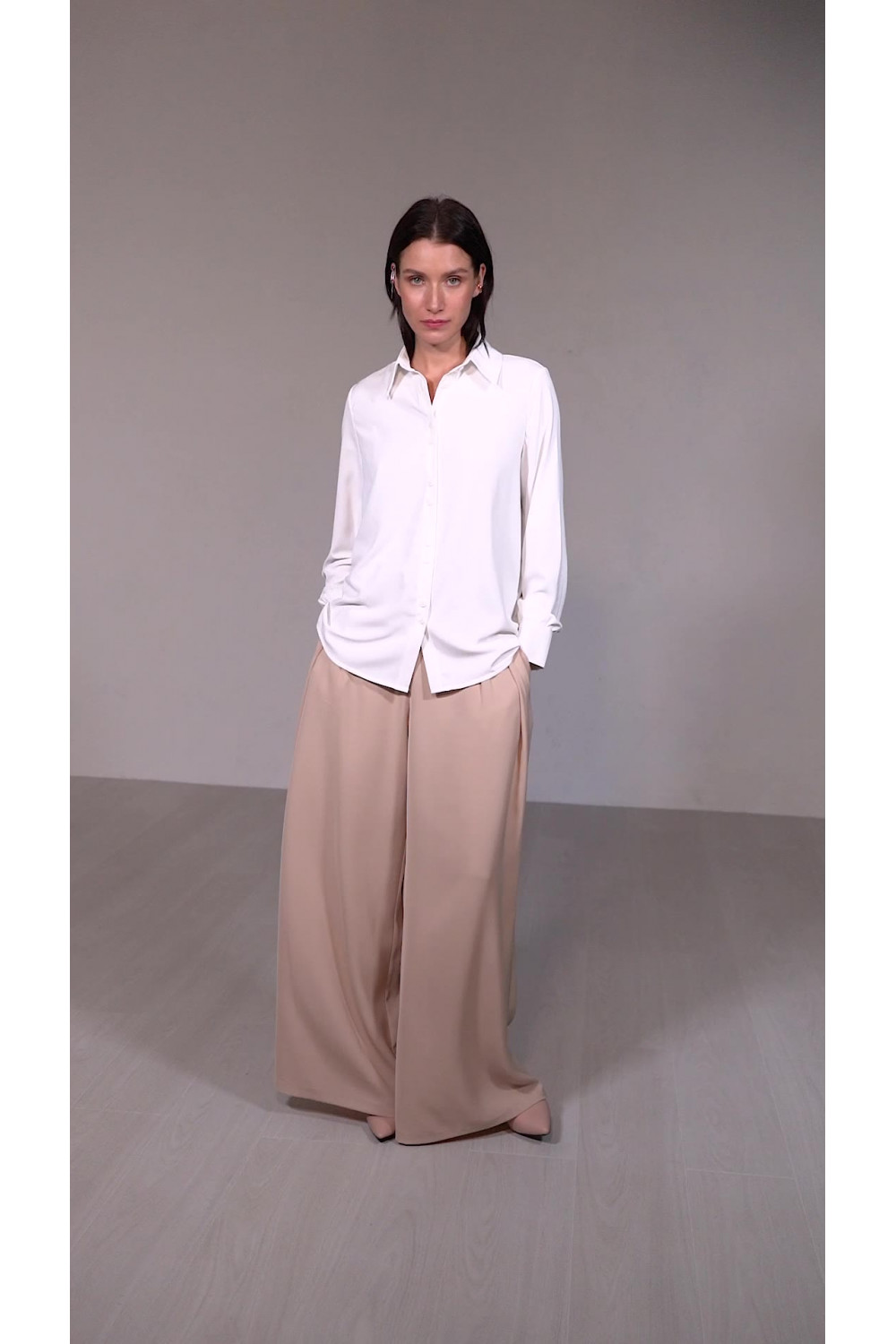 Блуза 6403 Молочный