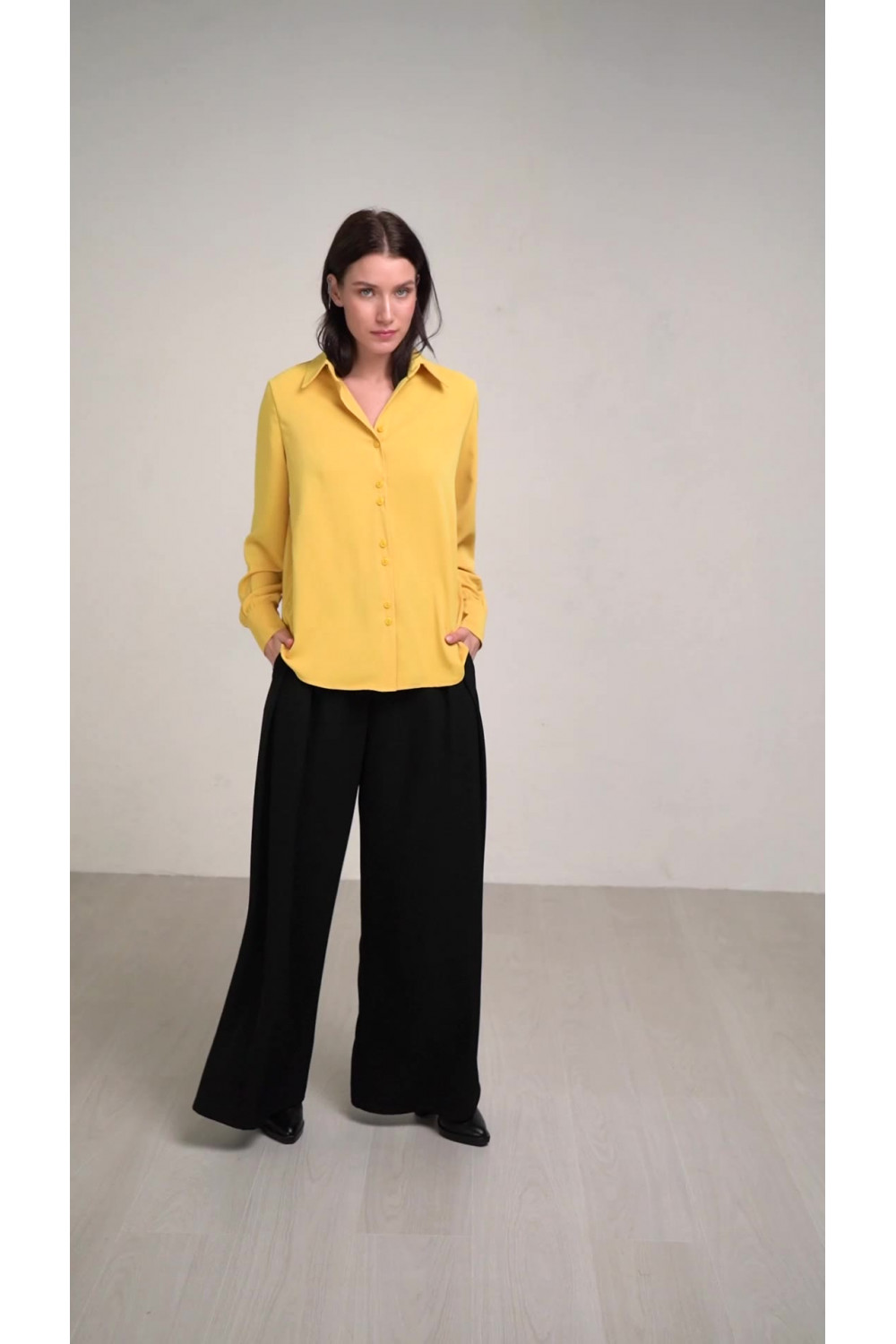 Блуза 6403 Горчица