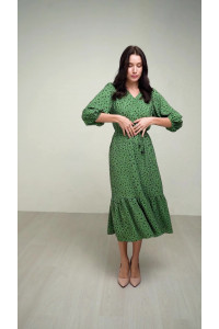 Платье 6409 Зеленый