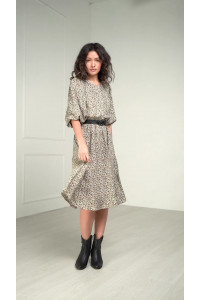 Платье 6020 Бежевый