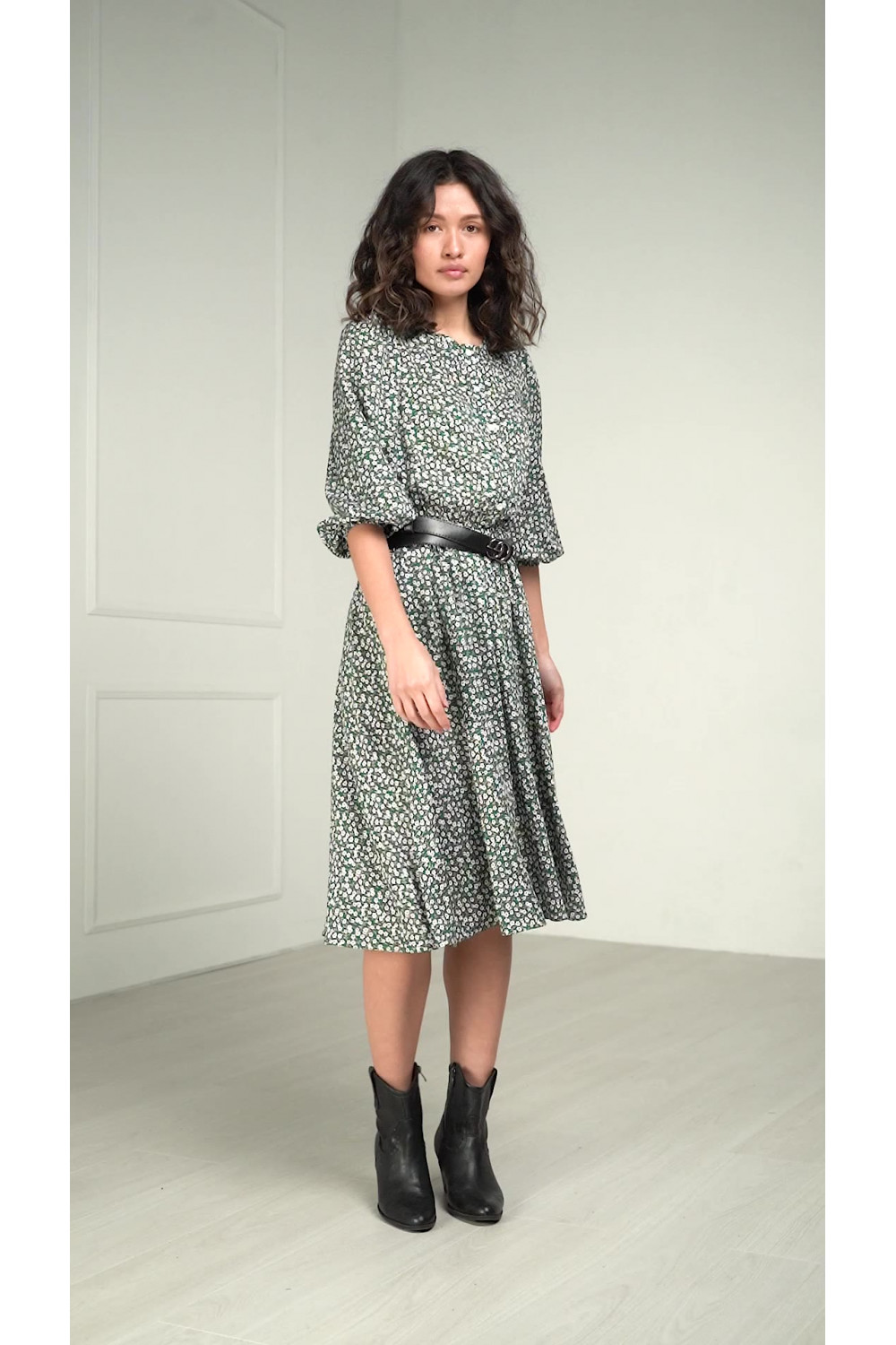 Платье 6020 Зеленый