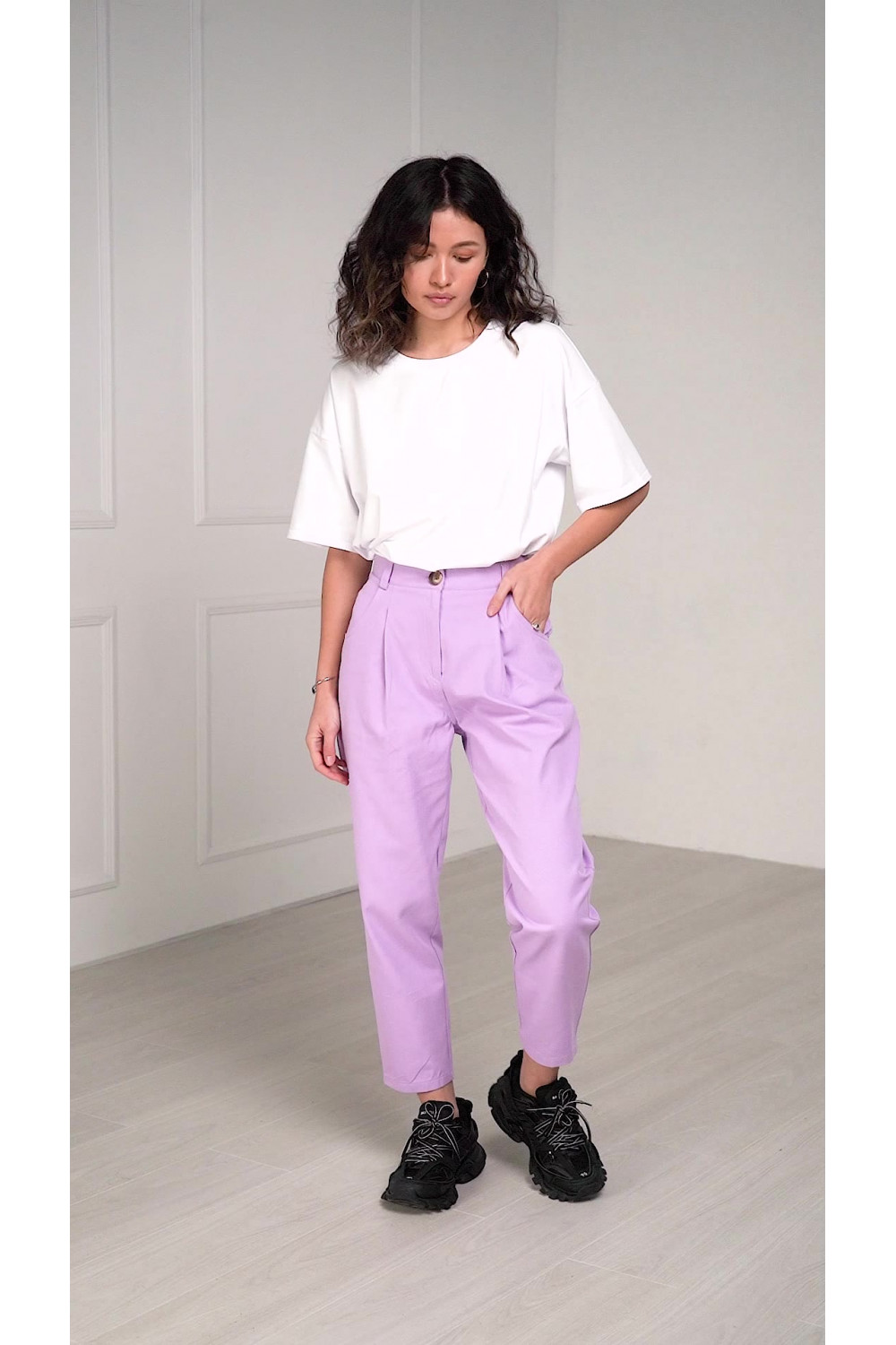 Брюки 6212 Лиловый