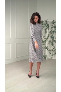 Платье 6222 Синий