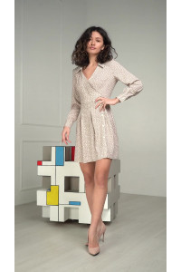 Платье 6415 Бежевый