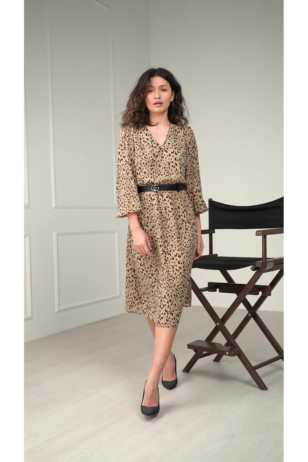 Платье 6419 Бежевый