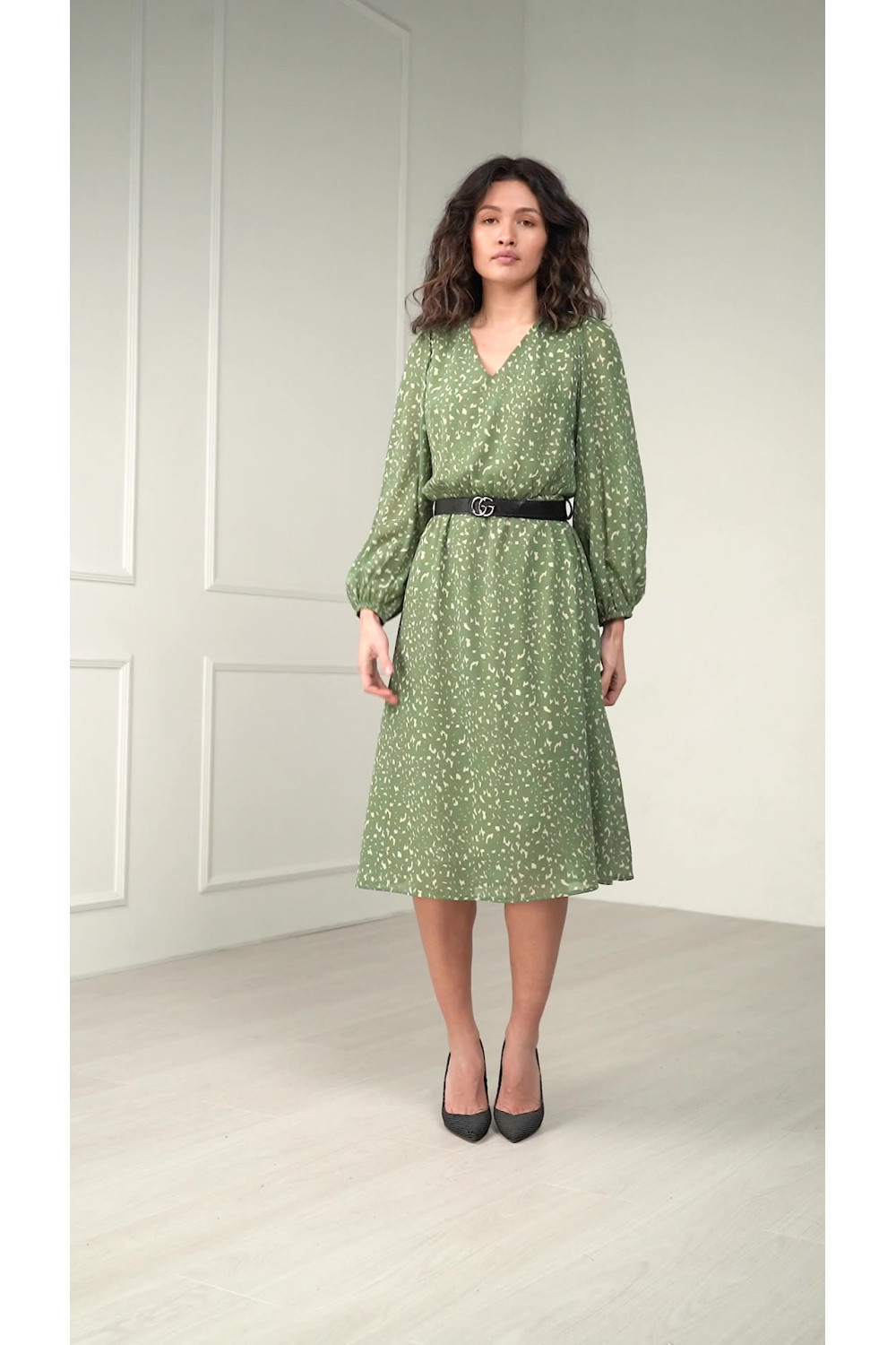 Платье 6419 Хаки