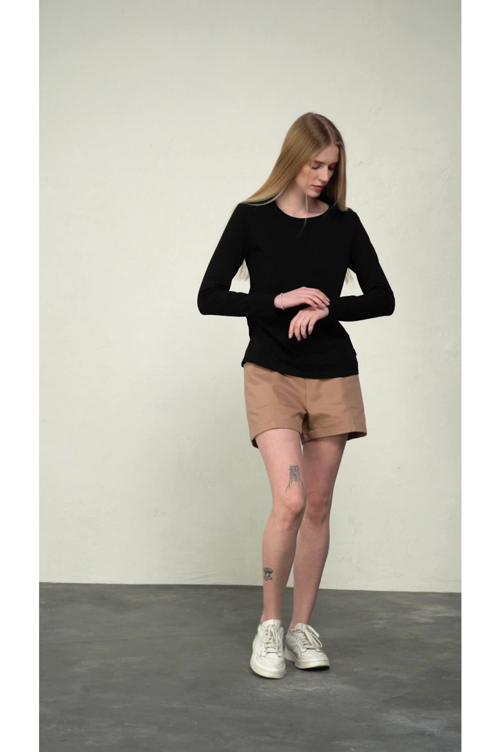 Лонгслив 6423 Черный