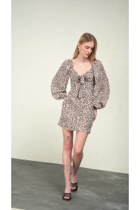 Платье 6424 Бежевый