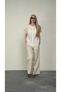 Блуза 6431 Молочный