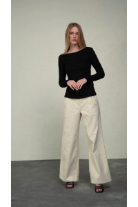 Лонгслив 6435 Черный