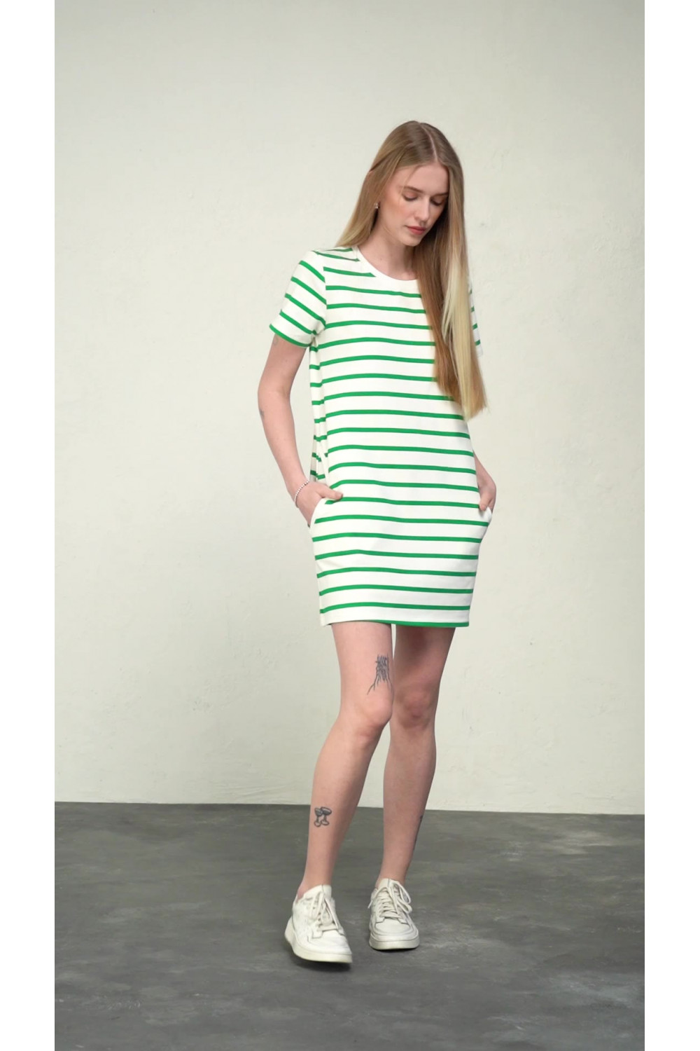 Платье 6437 Зеленый